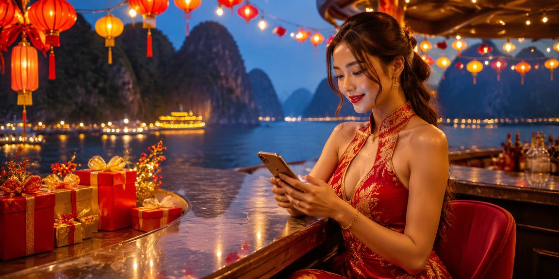 Người chơi sử dụng thiết bị di động tại bãi biển Ninh Bình